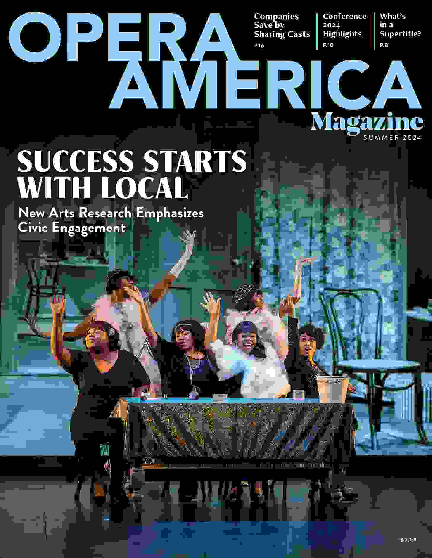 On the cover: Madison Lodge was a part of Opera Theatre of Saint Louis’ 2023 New Works Collective (photo: Phillip Hamer Photography)