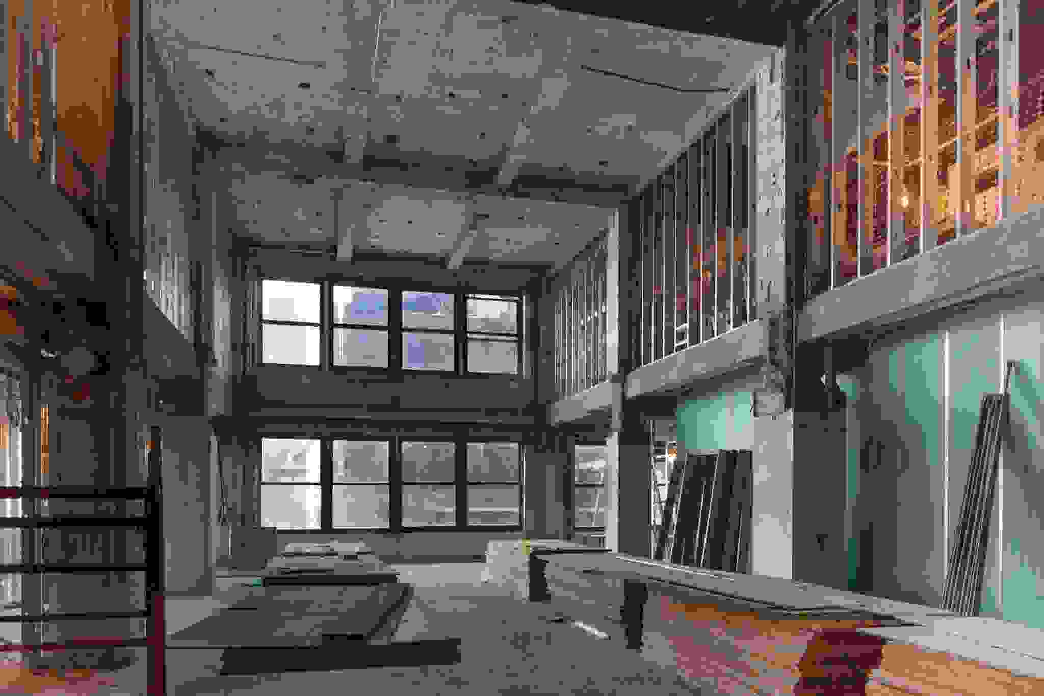 The Opera Center’s Marc A. Scorca Hall during construction