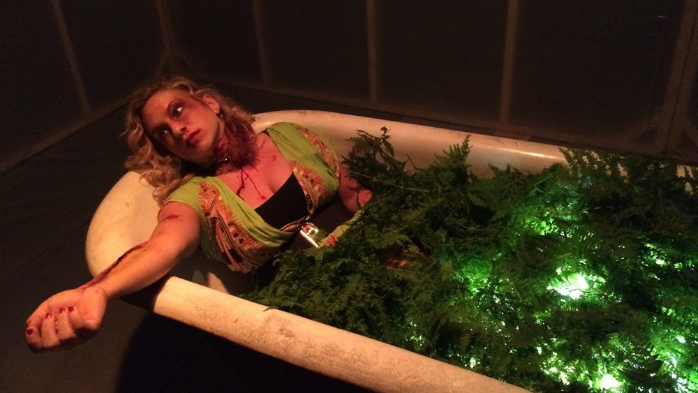 Horror show: Kacey Cardin in The Parksville Murders