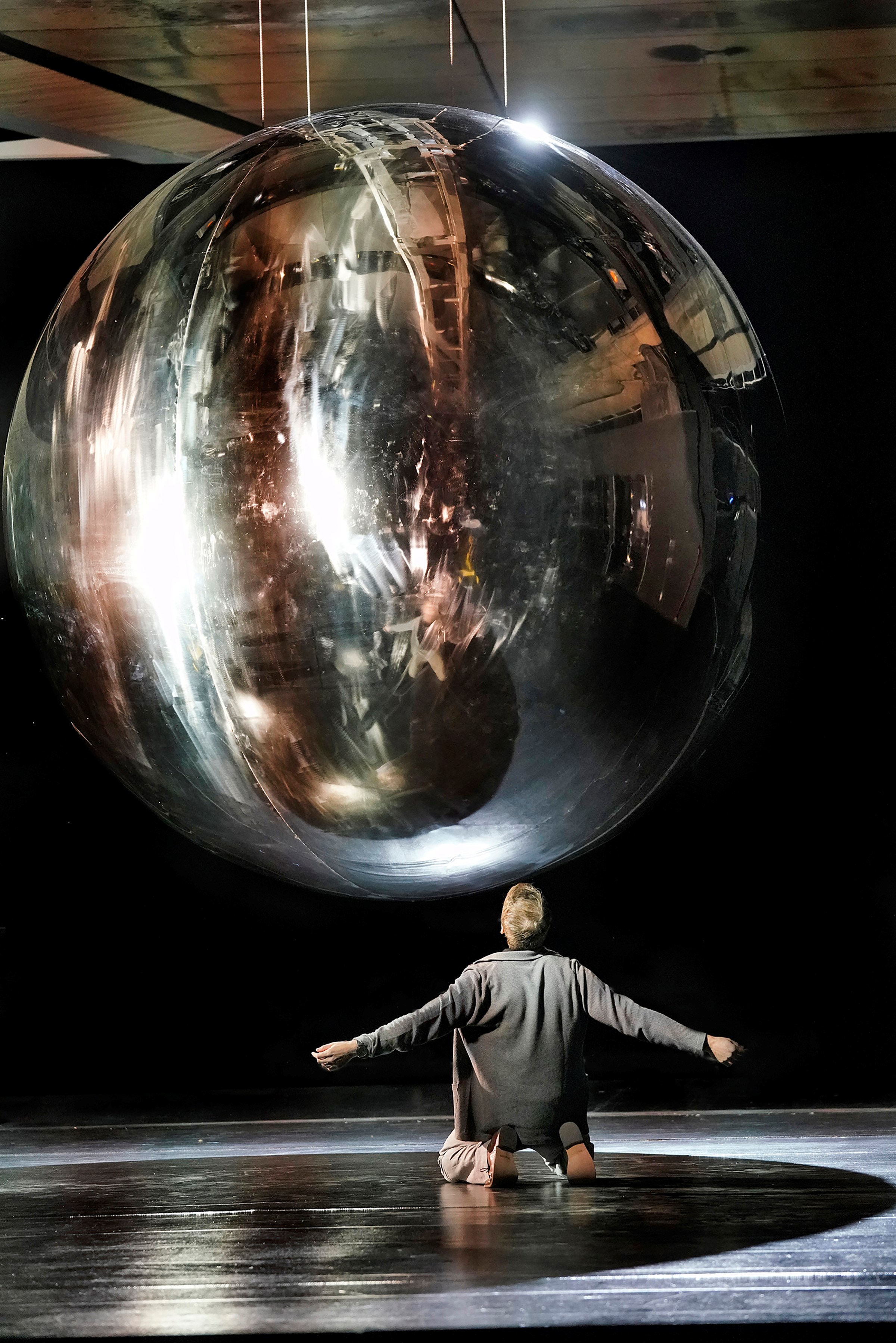 Ryan McKinny as J. Robert Oppenheimer in John Adams’ Doctor Atomic at The Santa Fe Opera