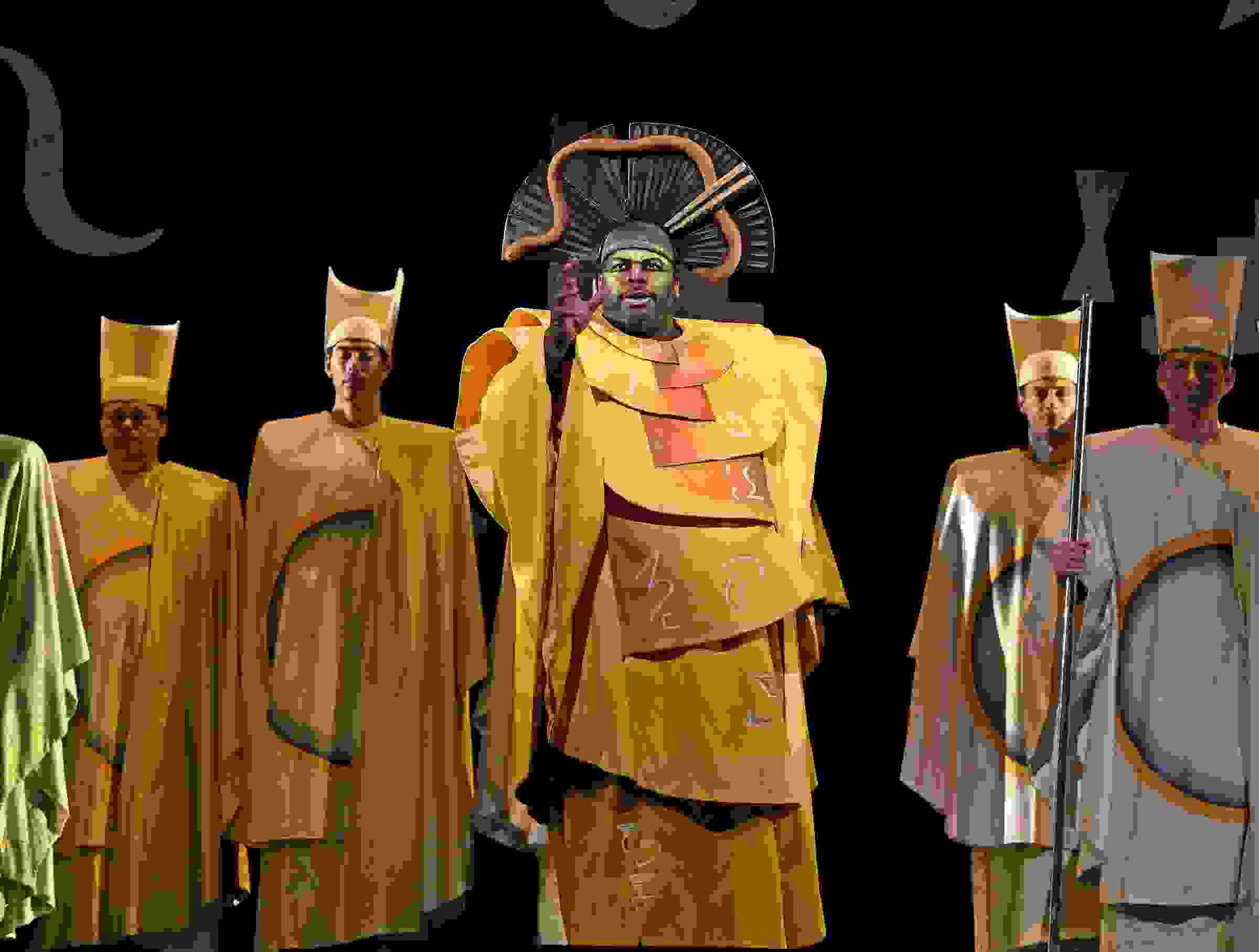 Morris Robinson in The Magic Flute at the Metropolitan Opera