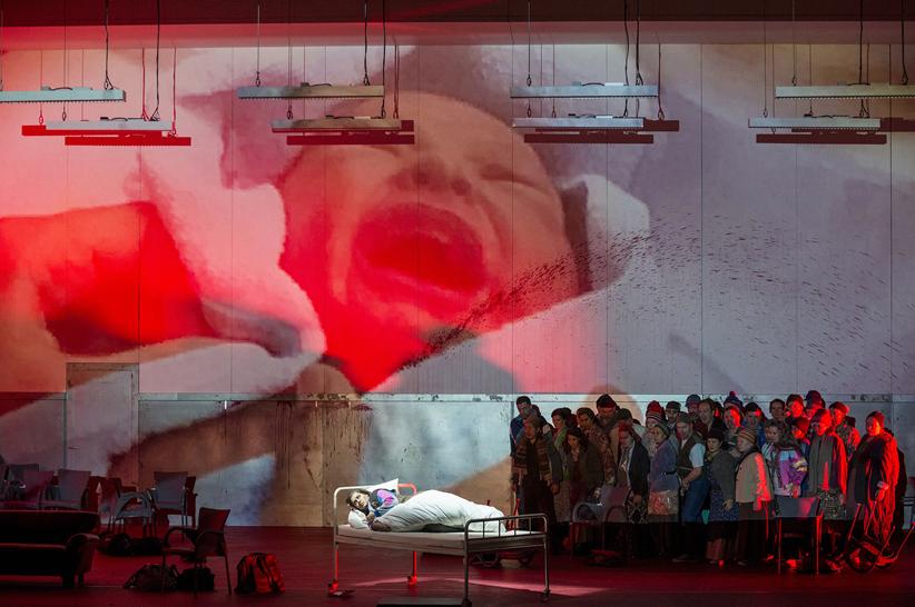 Il trovatore at the Aalto-Musiktheater in Essen, a co-production with Seattle Opera