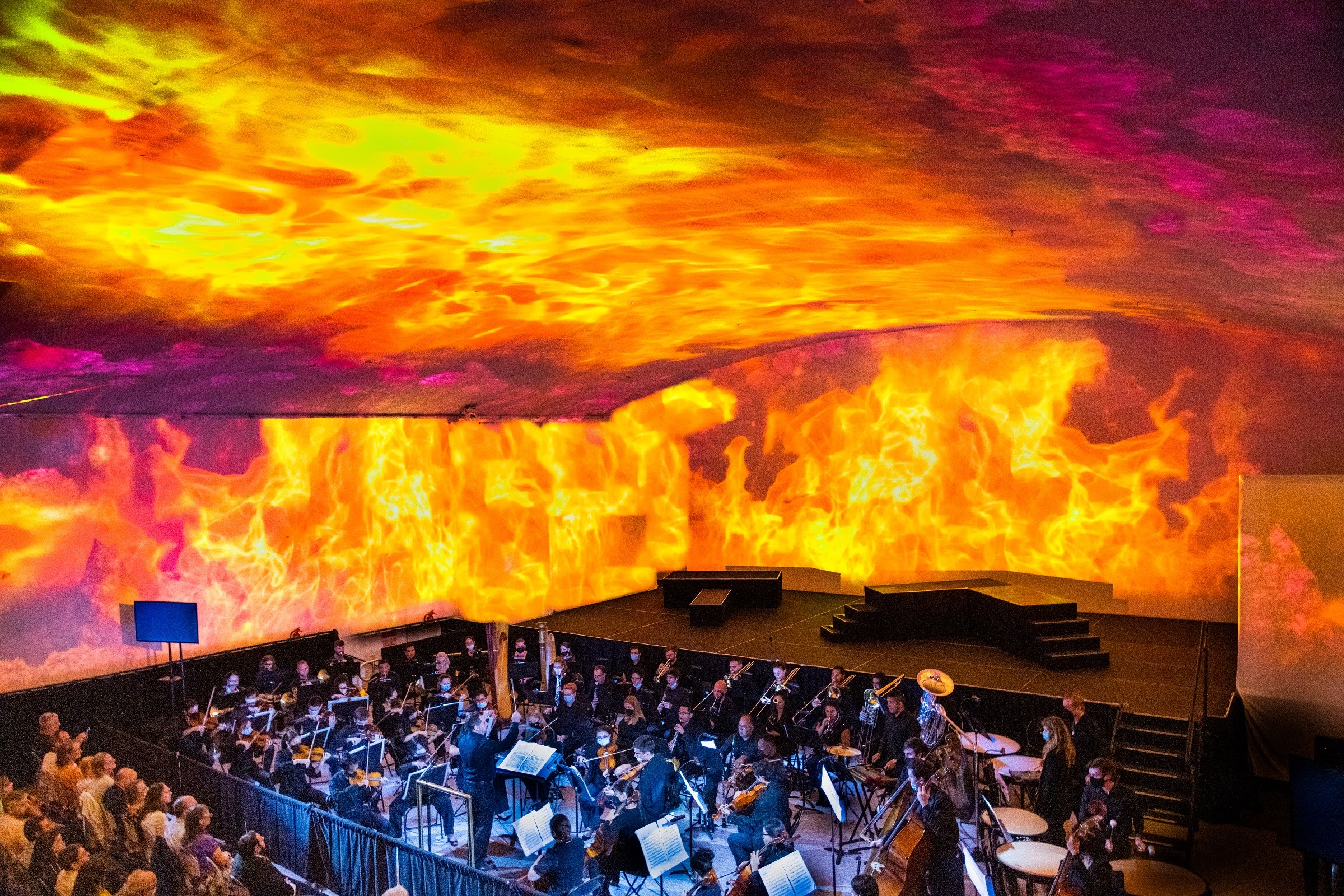 Miami Beach Classical Music Festival’s immersive Das Rheingold in 2022 (photo: Angelica Perez)
