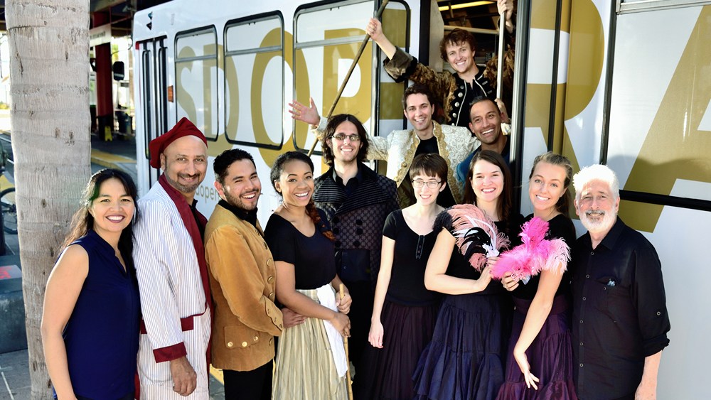 SDO artists ride the rails.