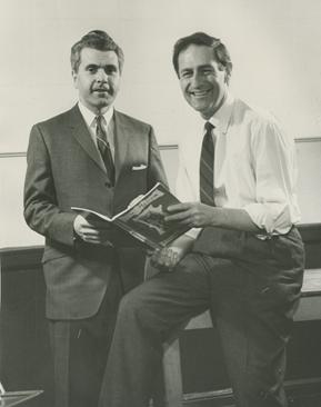 Julius Rudel and Giancarlo Menotti, c. 1959
