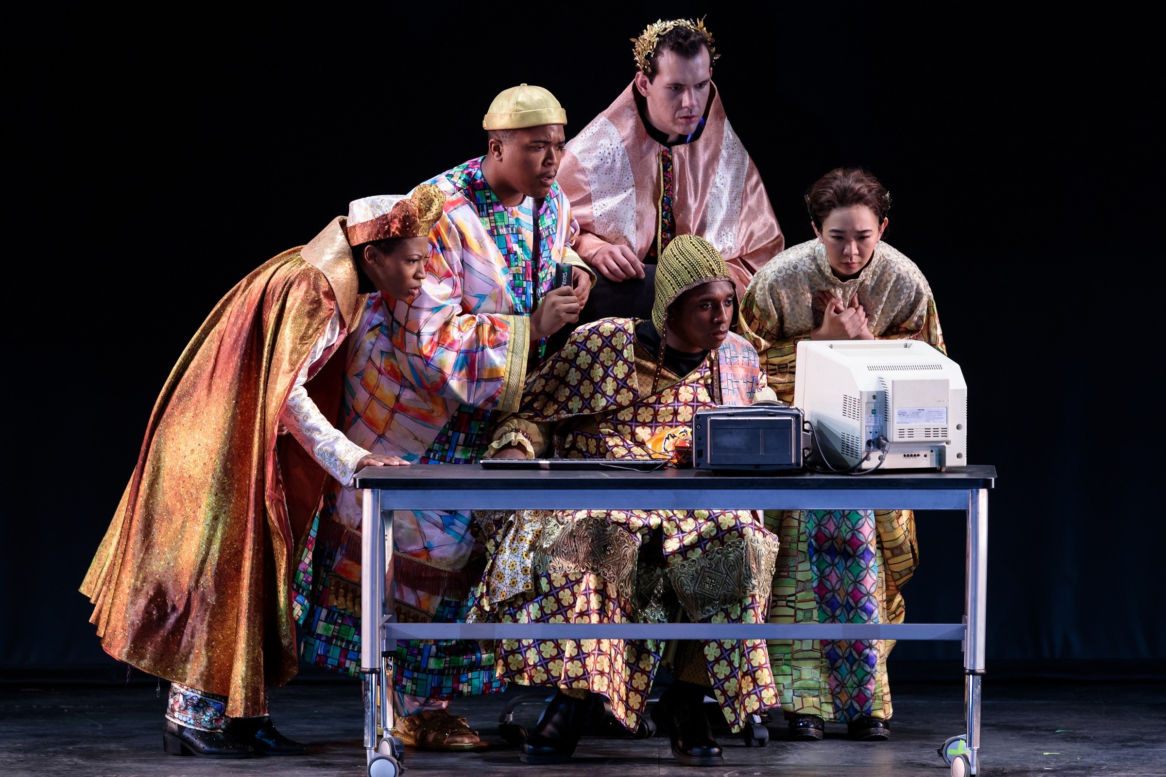 Holy Ground at The Glimmerglass Festival, with Taylor-Alexis DuPont, Jeremiah Tyson, Joseph Goodale, Helen Zhibing Huang, and Jonathan Pierce Rhodes