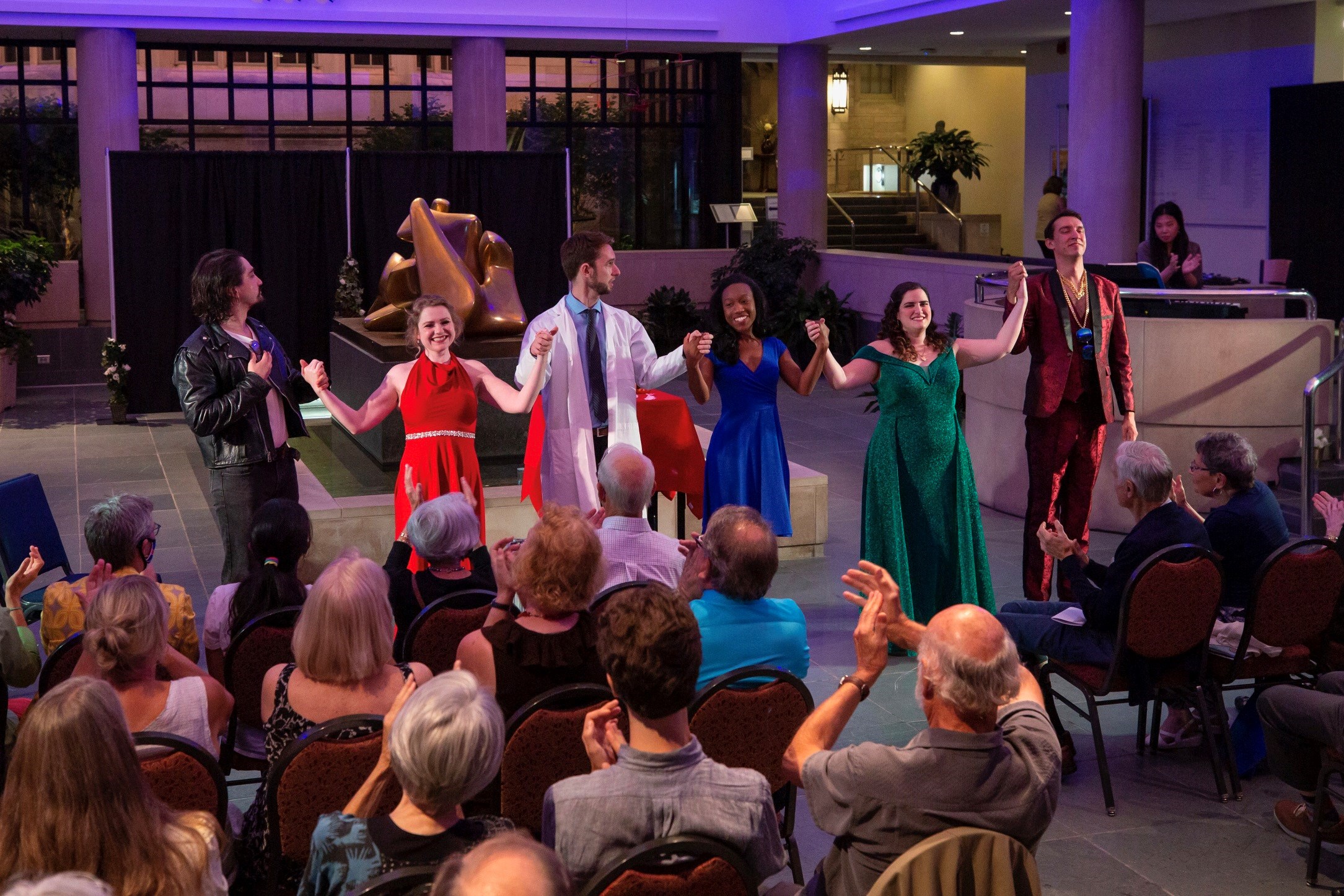 Finger Lakes Opera performs at Rochester’s Memorial Art Gallery (photo: Dave Jones, Empire West Photo)