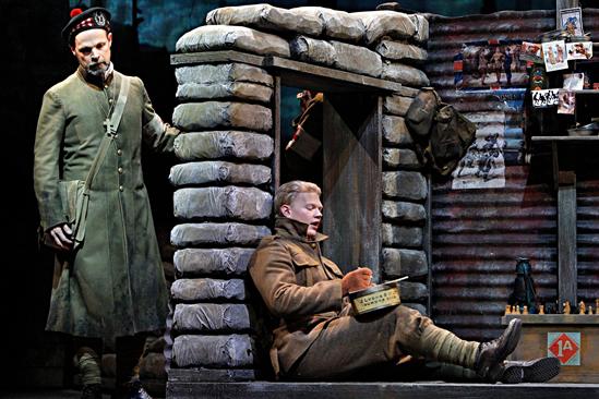 Troy Cook and John Robert Lindsay in Silent Night at Minnesota Opera, 2011