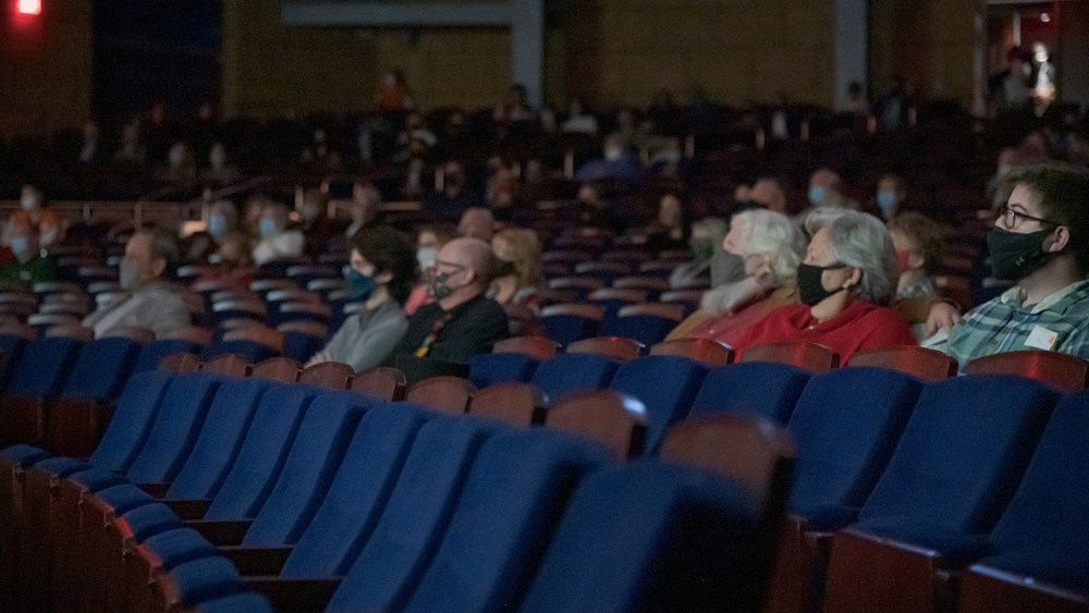 A Socially Distanced Audience At Orlando Opera’s Die Fledermaus