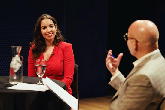 Nadine Sierra in Conversation (photo by Danny Bristoll)