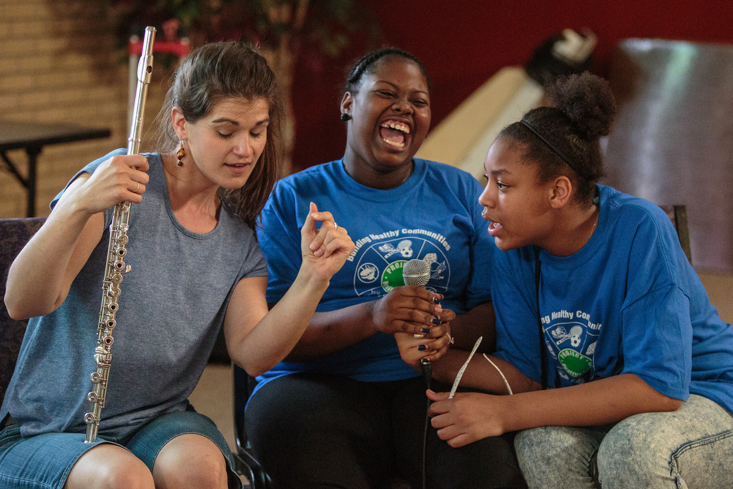 Students produce and perform their own operas as part of Opera Grand Rapids’ Creative Connections program