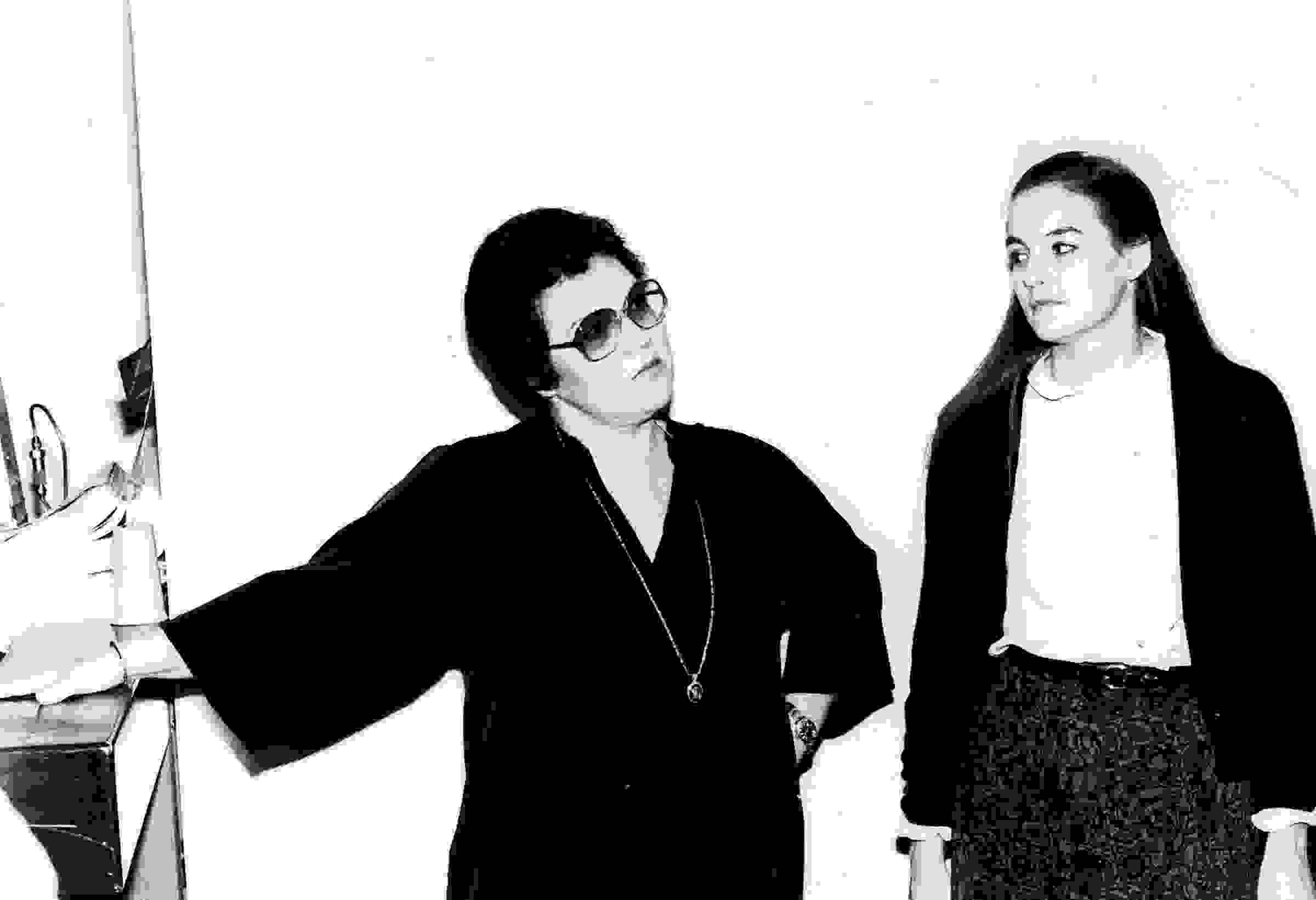 Marilyn Horne coaches Susanne Mentzer at the Houston Grand Opera Studio in 1982