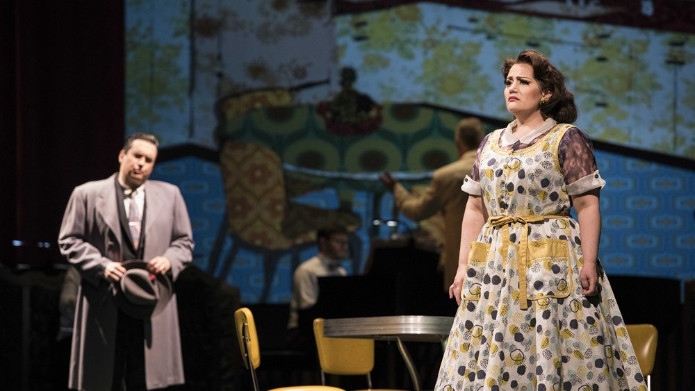 Heather Johnson in Boston Lyric Opera’s 2018 Trouble in Tahiti (photo: Liza Voll)