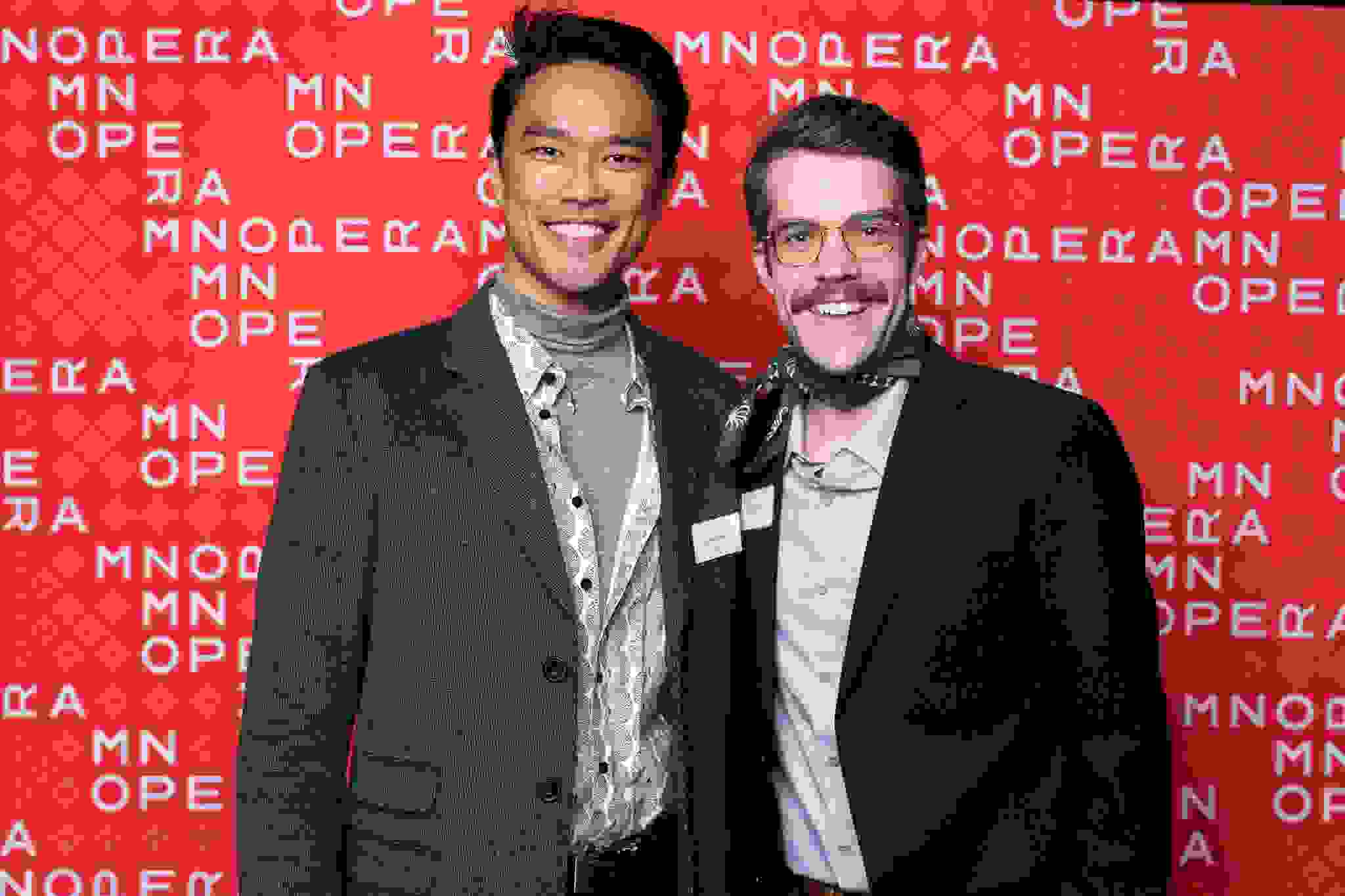 Lifestyle bloggers Eric and Aaron Komo (@ericlkomo and @aaronkomo) at Minnesota Opera’s Beyond the Gala