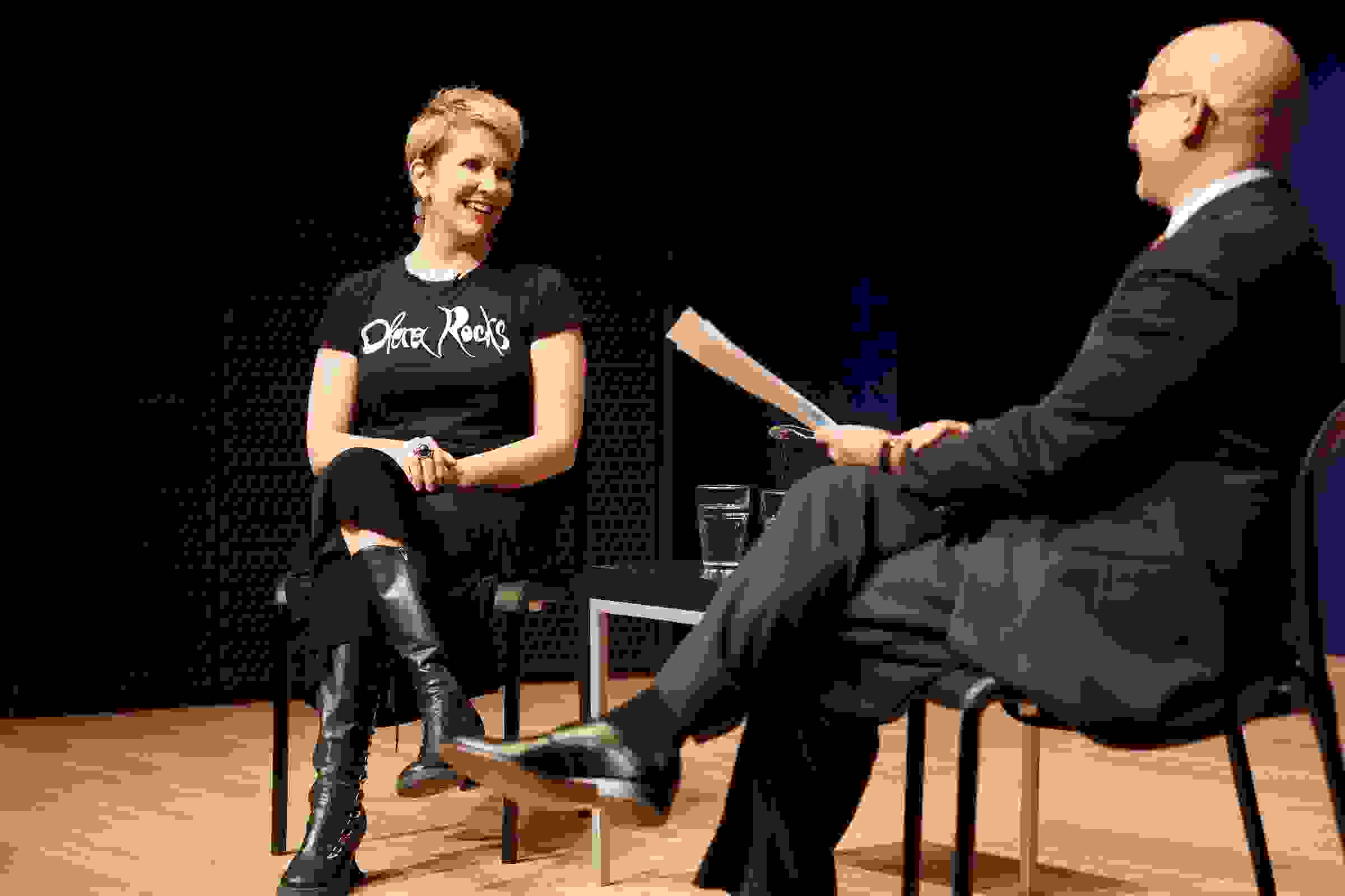 Joyce DiDonato sits down with OPERA America President/CEO Marc A. Scorca for a conversation at the Opera Center