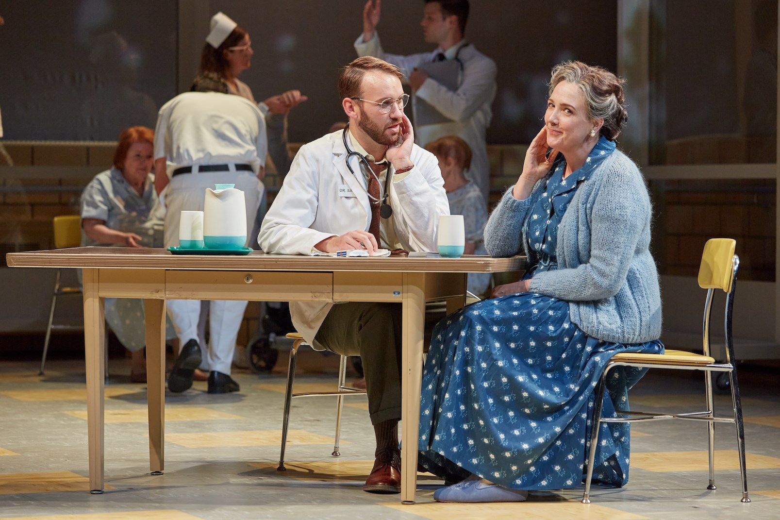 Jarrett Porter and Susanna Philips in Awakenings at Opera Theatre of Saint Louis