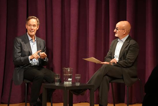 Jake Heggie in conversation with Marc A. Scorca (photo by Sarah K. Ivins)