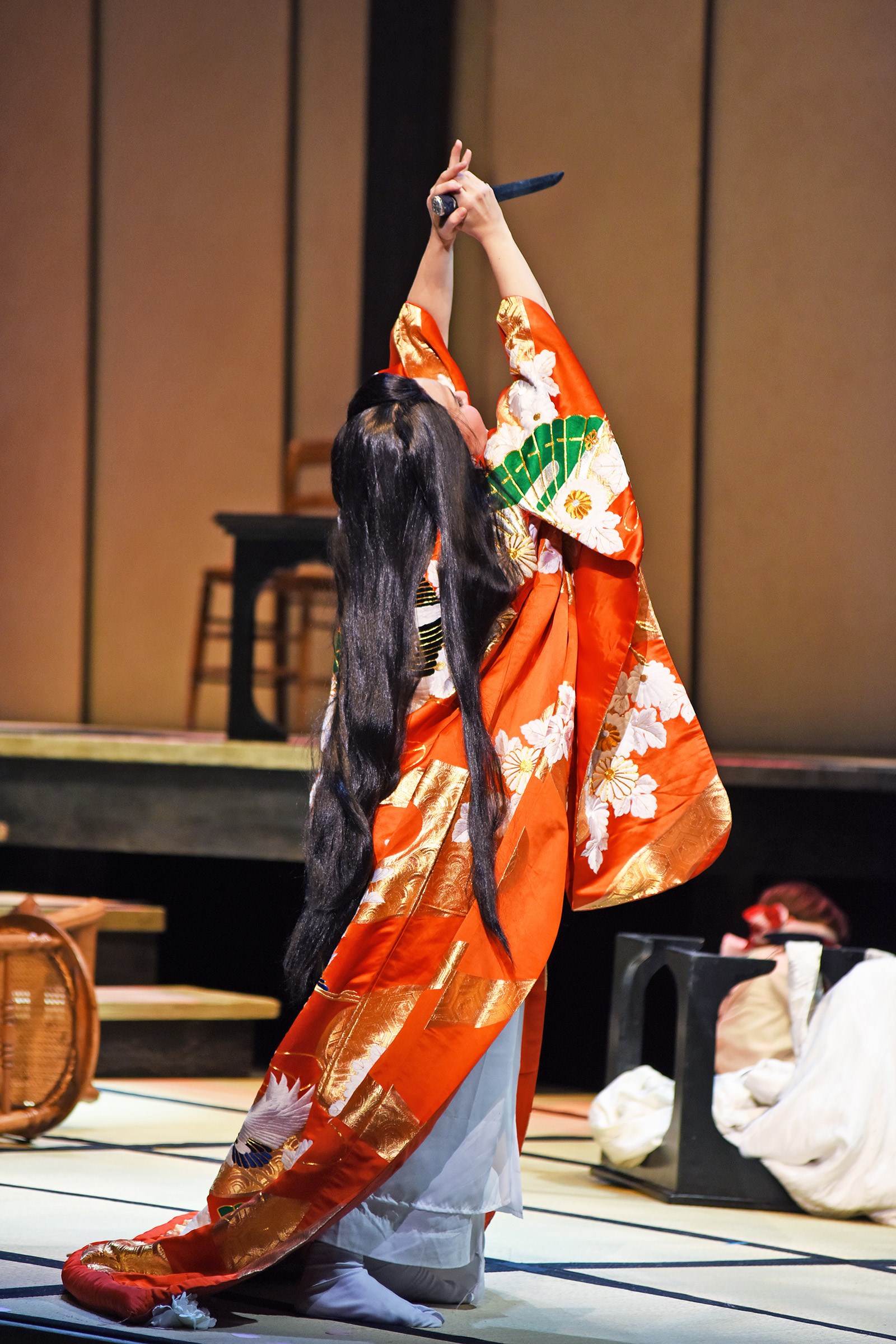 Sandra Lopez as Cio-Cio-San at Arizona Opera