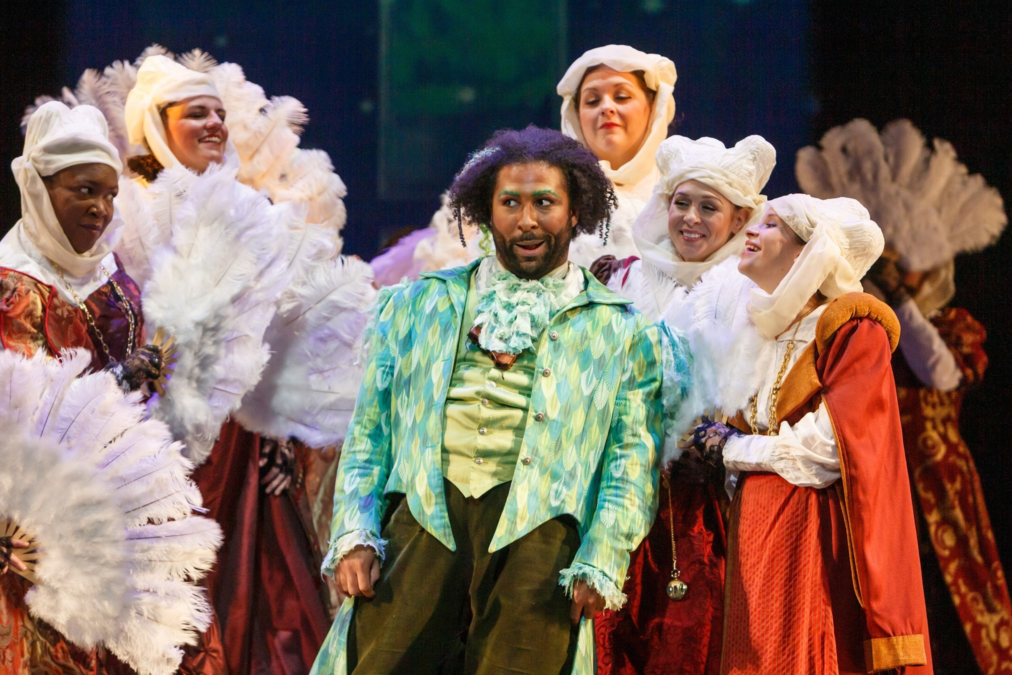 Benjamin Taylor in Pittsburgh Opera’s 2021 Magic Flute (photo: David Bachman Photography)