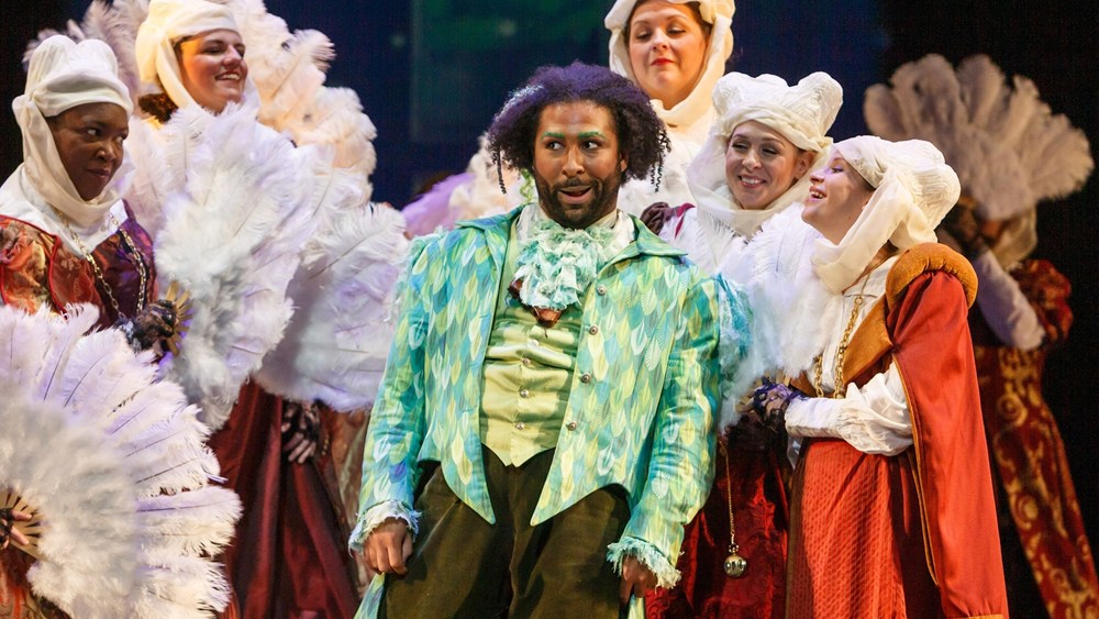Benjamin Taylor in Pittsburgh Opera’s 2021 Magic Flute (photo: David Bachman Photography)