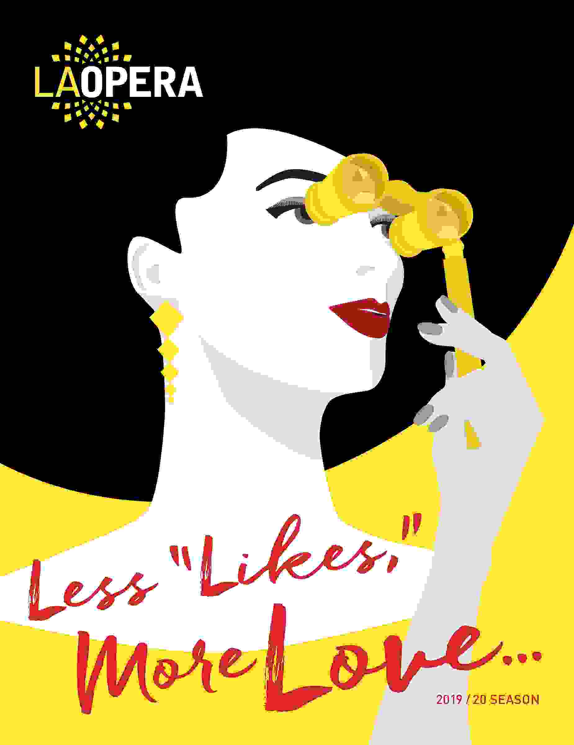 Los Angeles Opera’s 2019–2020 season brochure
