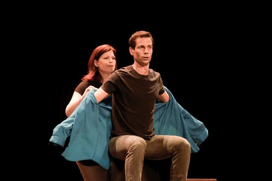 Blythe Gaissert and Kelly Markgraf in the New Works Sampler, part of Opera Conference 2016