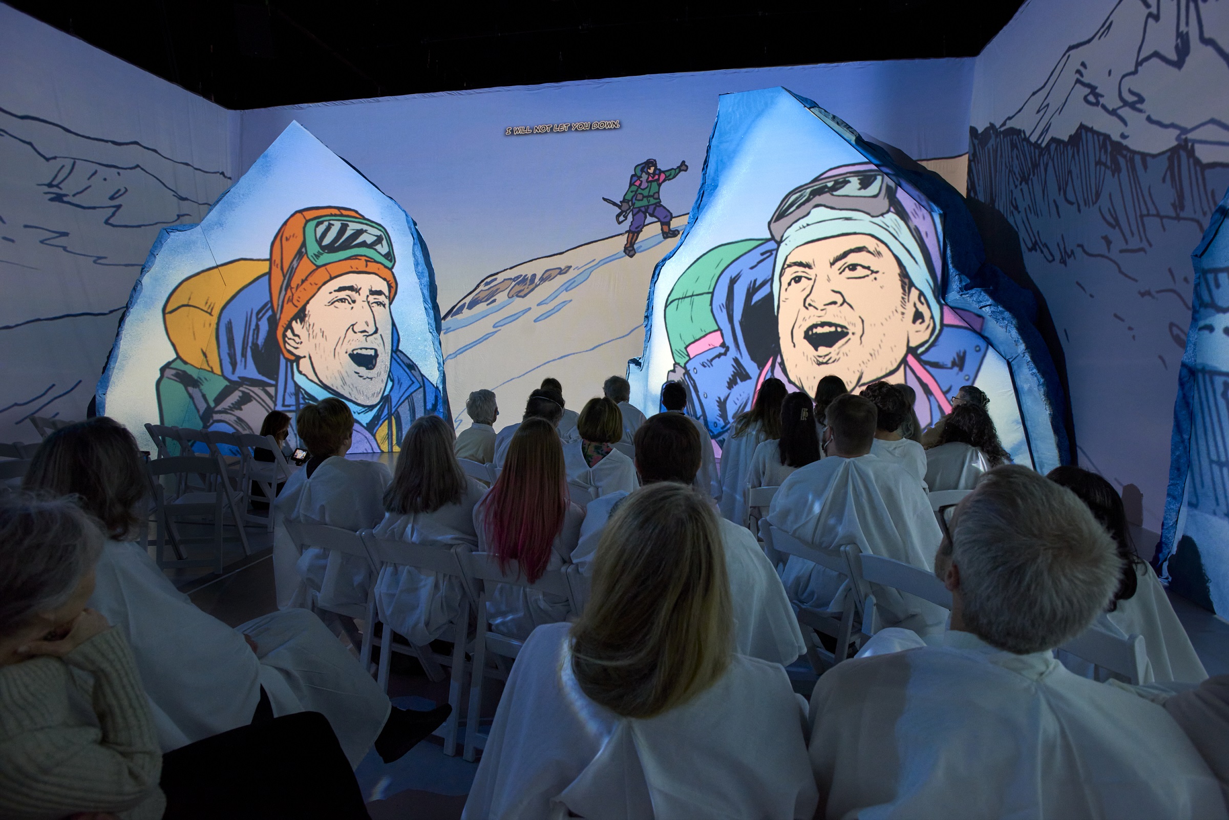 Opera Parallèle’s immersive Everest (photo: Stefan Cohen)