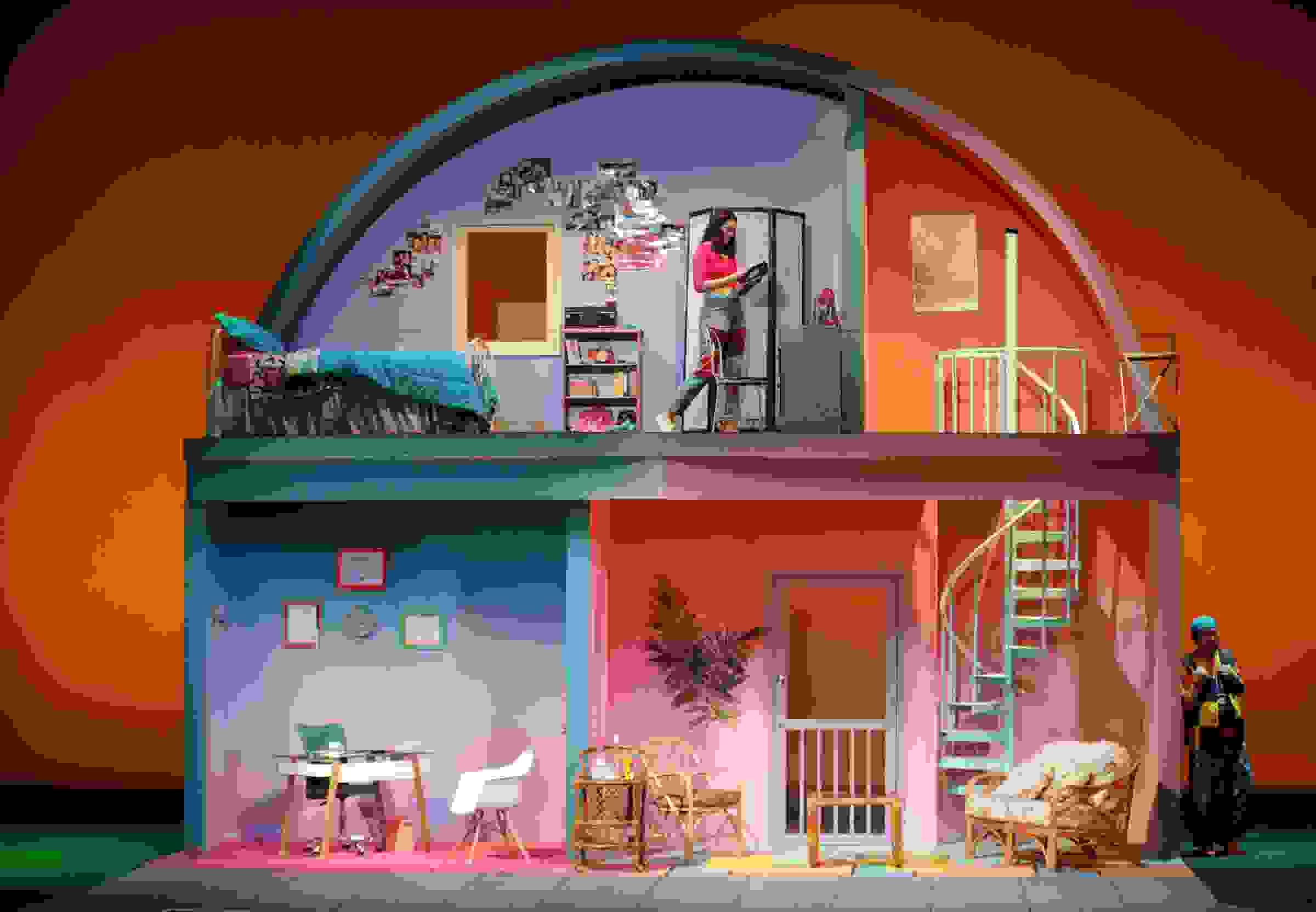 Anshuman Bhatia lit Barber of Seville at Opera Columbus in 2020. (photo: Terry Gilliam)