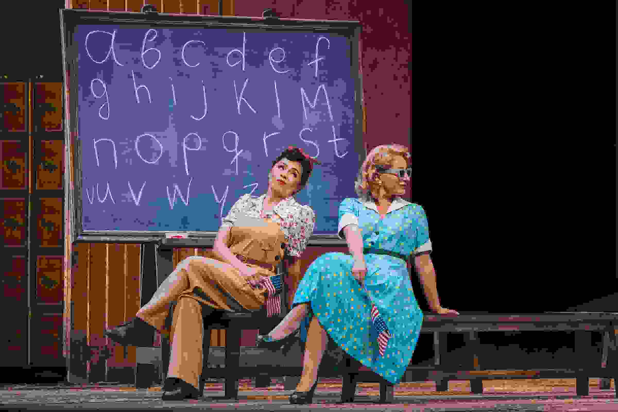 Tess Altiveros and Salome Jicia in Seattle Opera’s L’elisir d’amore