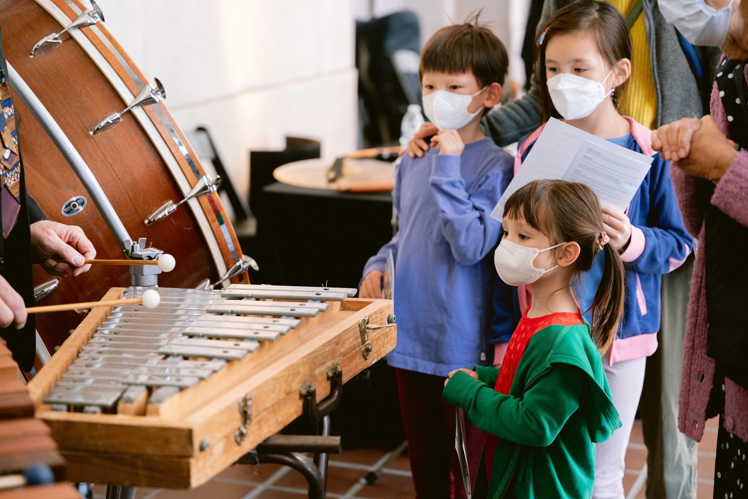 A musical demonstration at San Francisco Opera (photo: Kristen Loken)