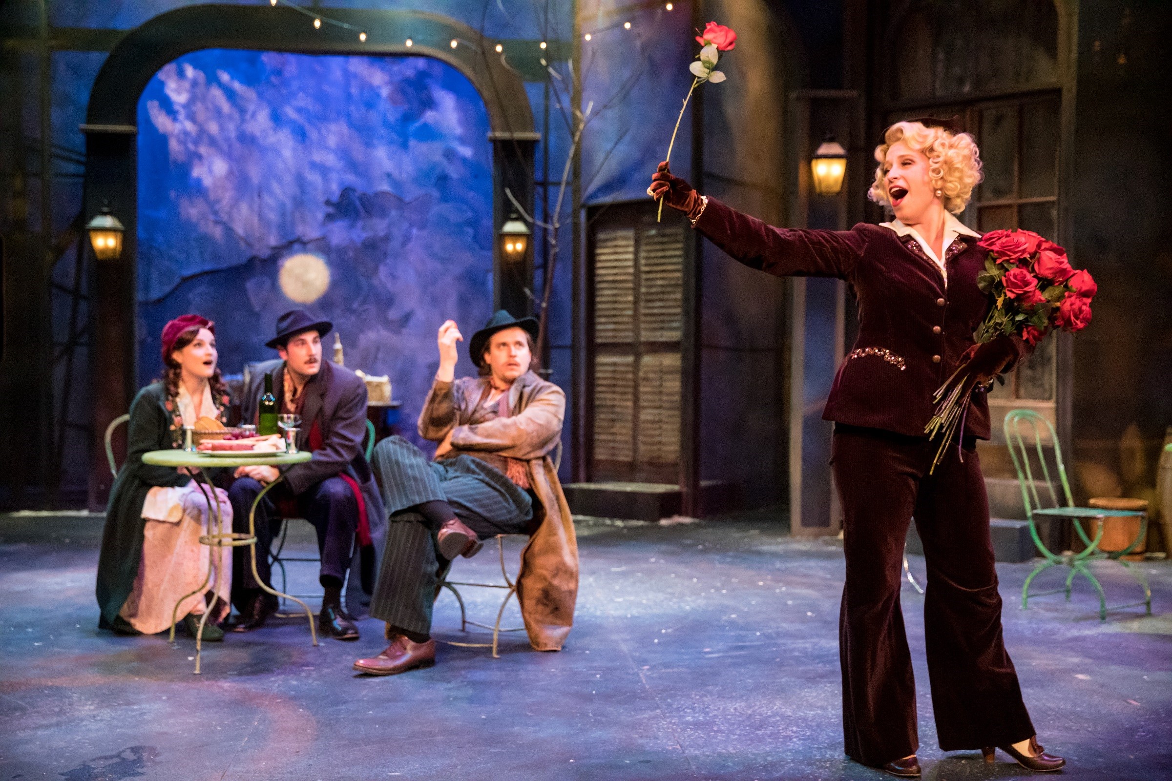 Katherine Henly in Theater Latté Da's La bohéme