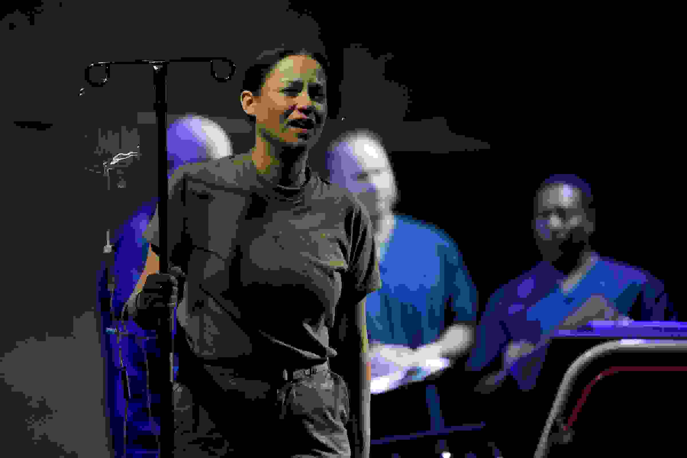 Staff Sgt. Rachel Farber in The Falling and the Rising