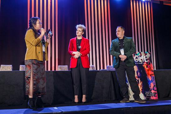 A presentation by Director Designer Prize winners at Opera Conference 2023 in Pittsburgh, PA (photo: David Bachman Photography)