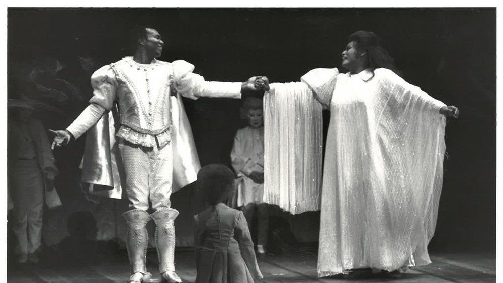 Simon Estes and Jessye Norman in Dido and Aeneas at Opera Philadelphia in 1982