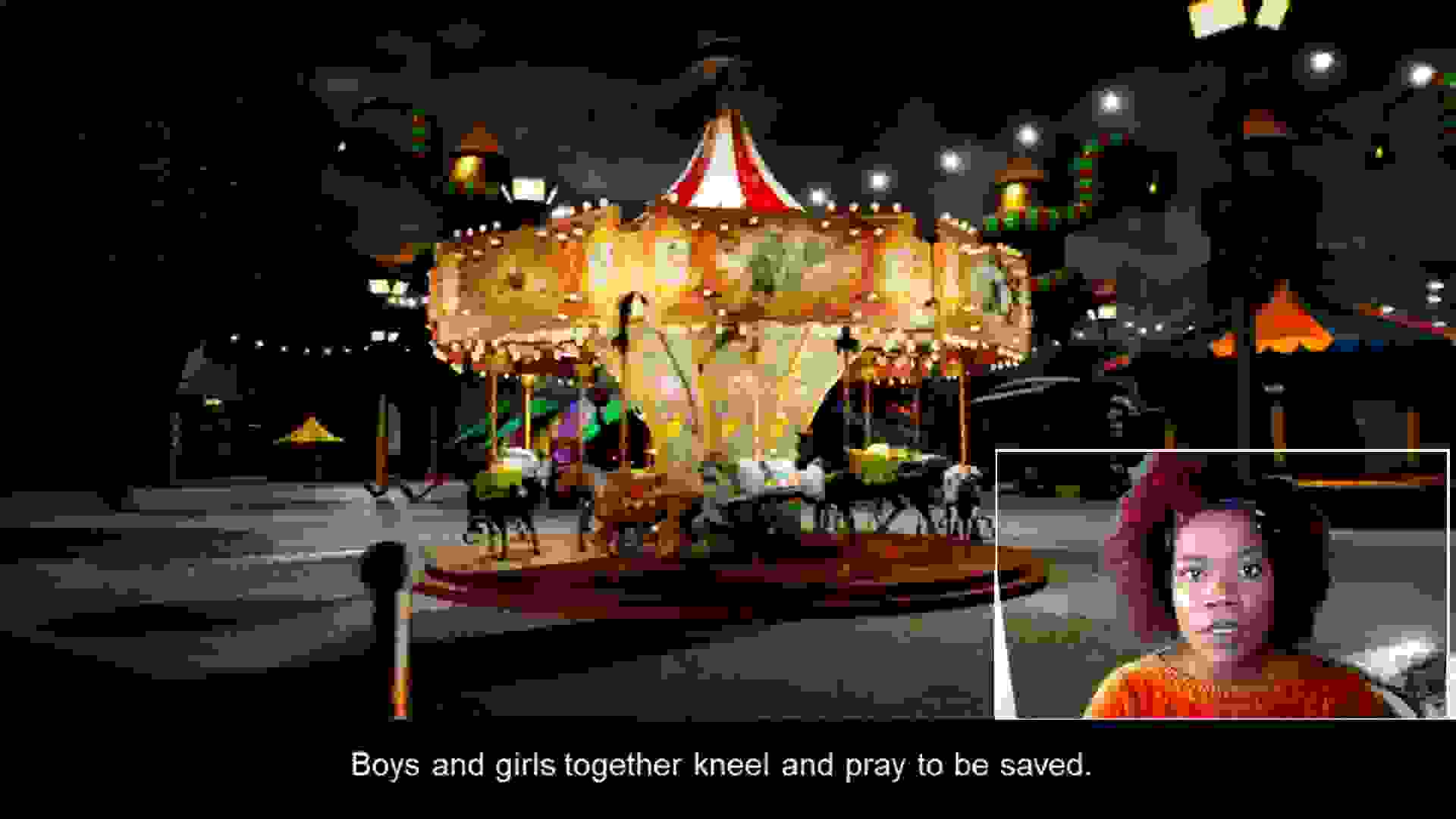 Alice in the Pandemic was one of a series of new short operas produced by White Snake Projects that featured digital projections set behind singers who filmed their work in front of green screens