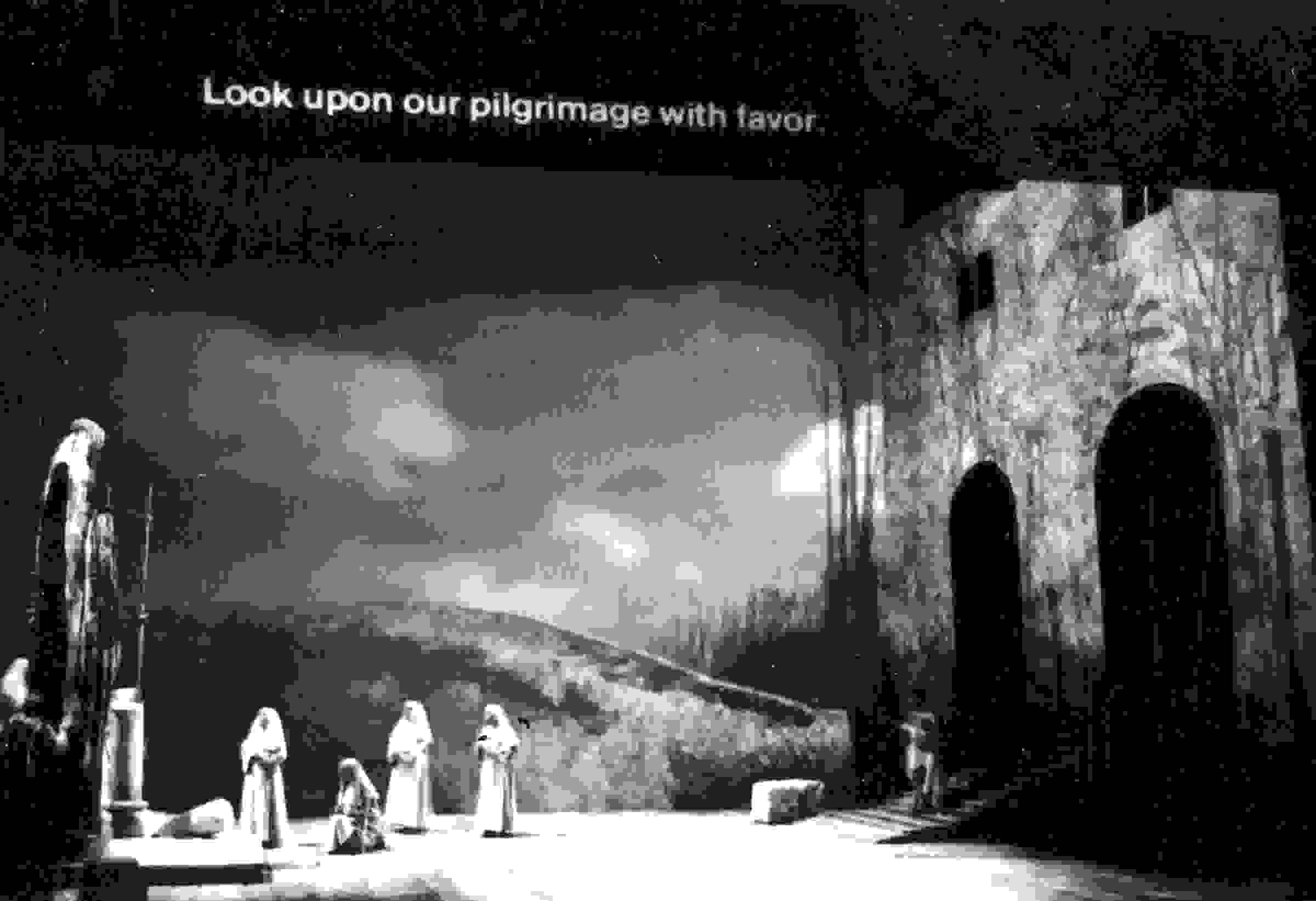 Seattle Opera’s first use of supertitles, in its 1984 Tannhäuser