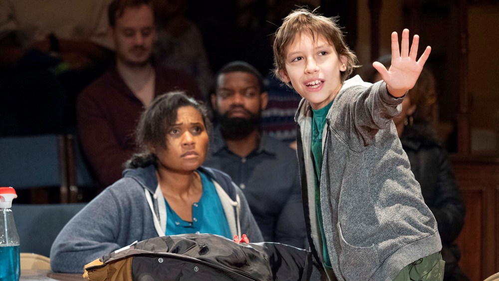 Aundi Marie Moore and Luciano Pantano in On Site Opera’s Amahl and the Night Visitors