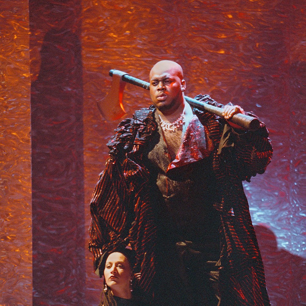 Morris Robinson as a young artist in Opera Theatre of Saint Louis’ Hippolytus and Aricia in 2001