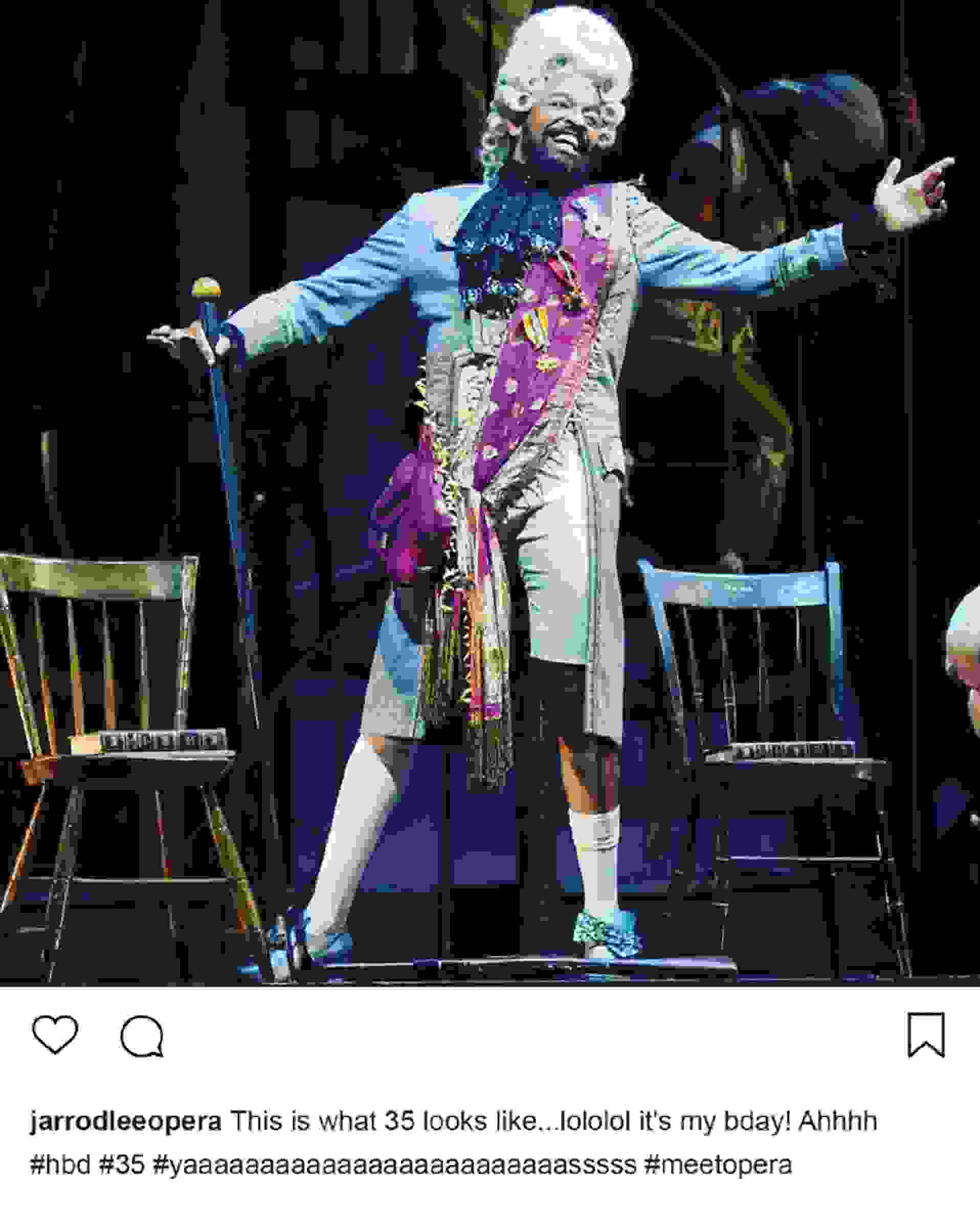 A #meetopera post from Jarrod Lee