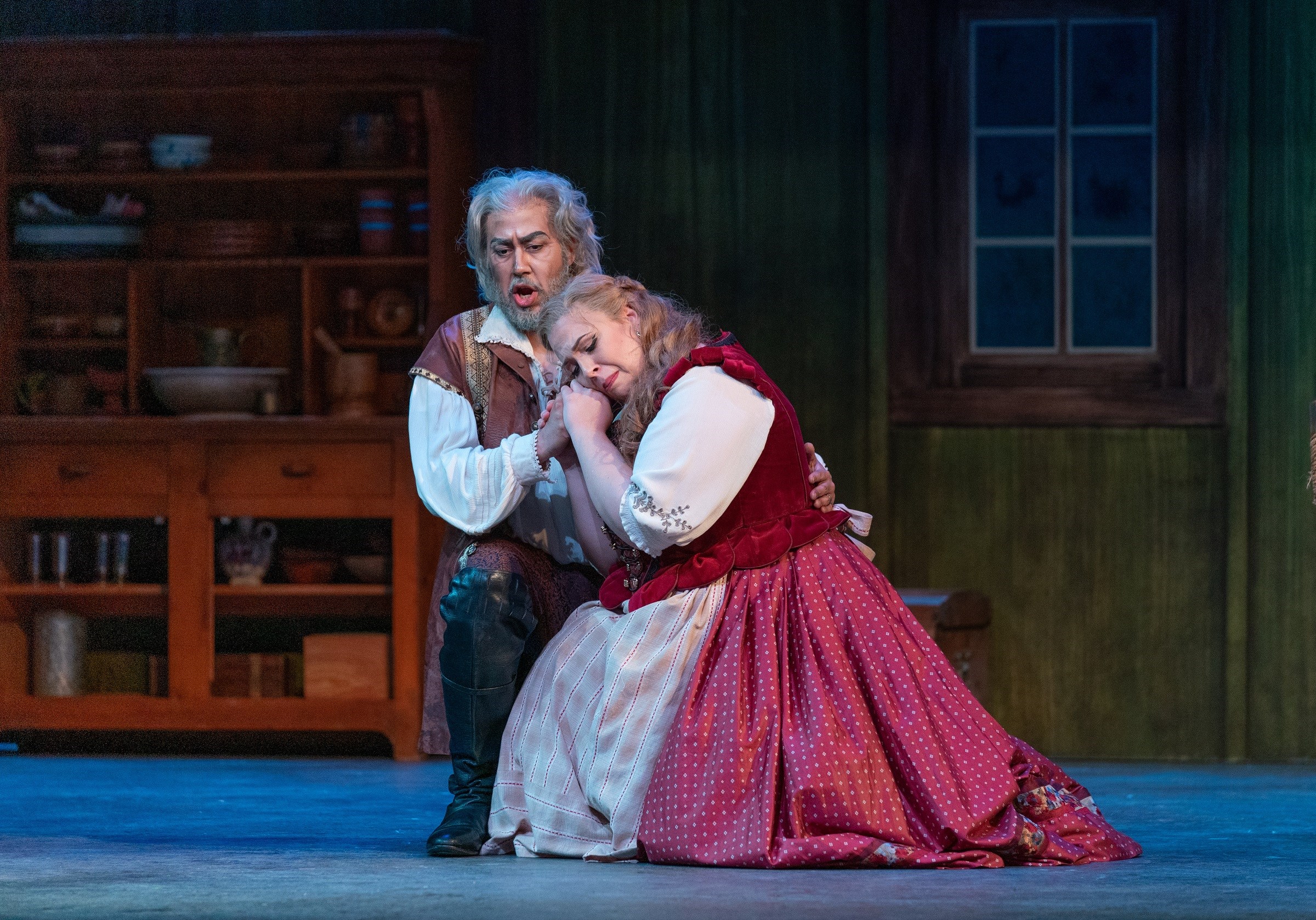 Sarasota Opera’s 2024 Luisa Miller, with Ricardo José Rivera and Aviva Fortunata (photo: Rod Millington)